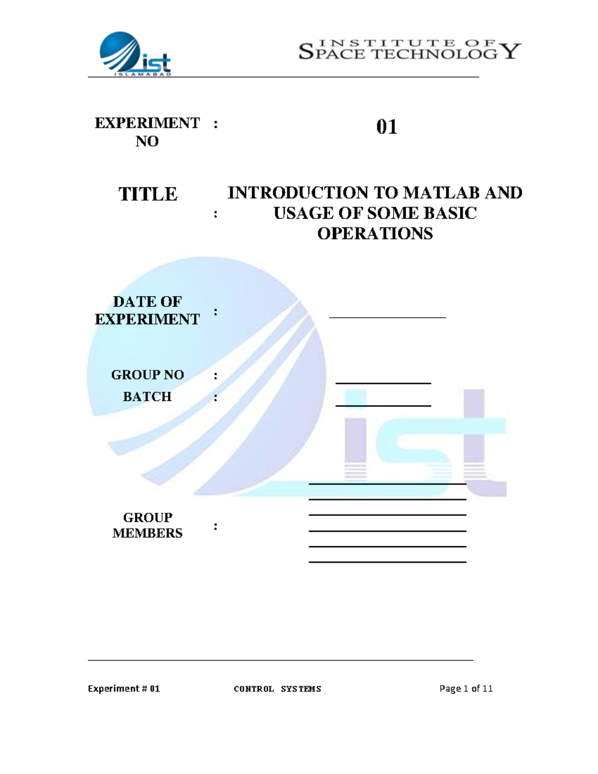 1-Intro To Matlab - Lab Handouts - - Studocu