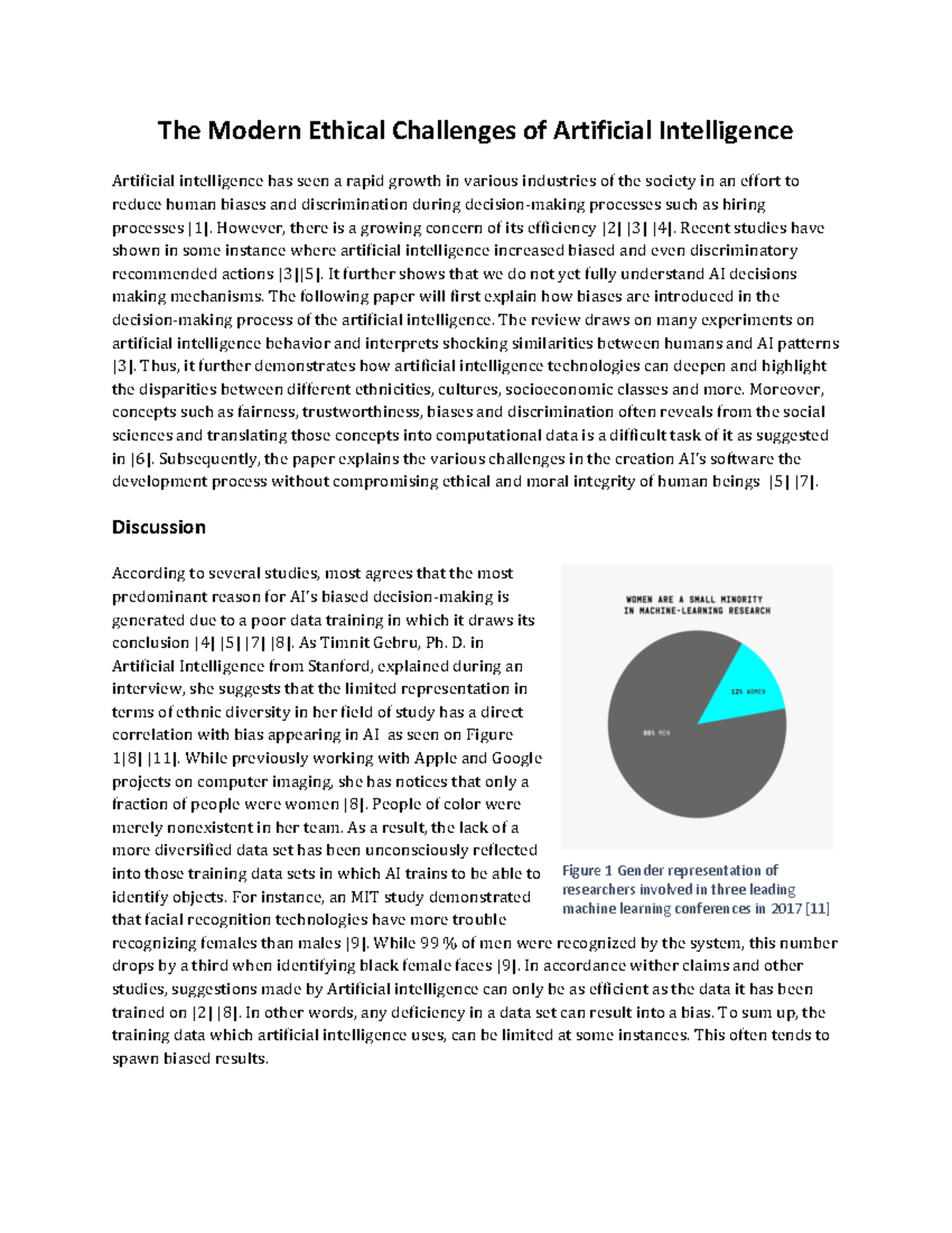 Literature Review for ENCS 282 - The Modern Ethical Challenges of ...