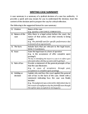Legal method tuto 7 - tutorials. - Stare decisis is the doctrine that ...