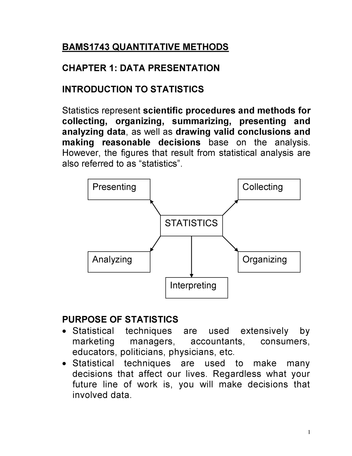 parts of chapter 1 in quantitative research ppt