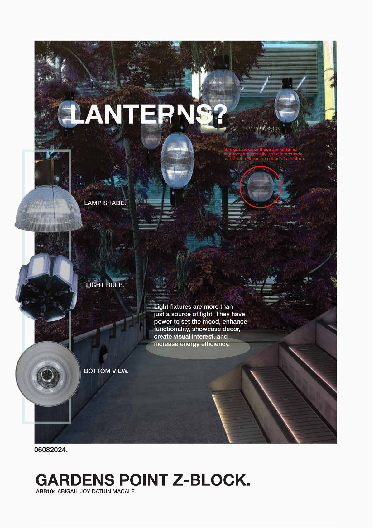 Collage of QUT Gardens Point Z Block DYB113 GARDENS POINT ZBLOCK