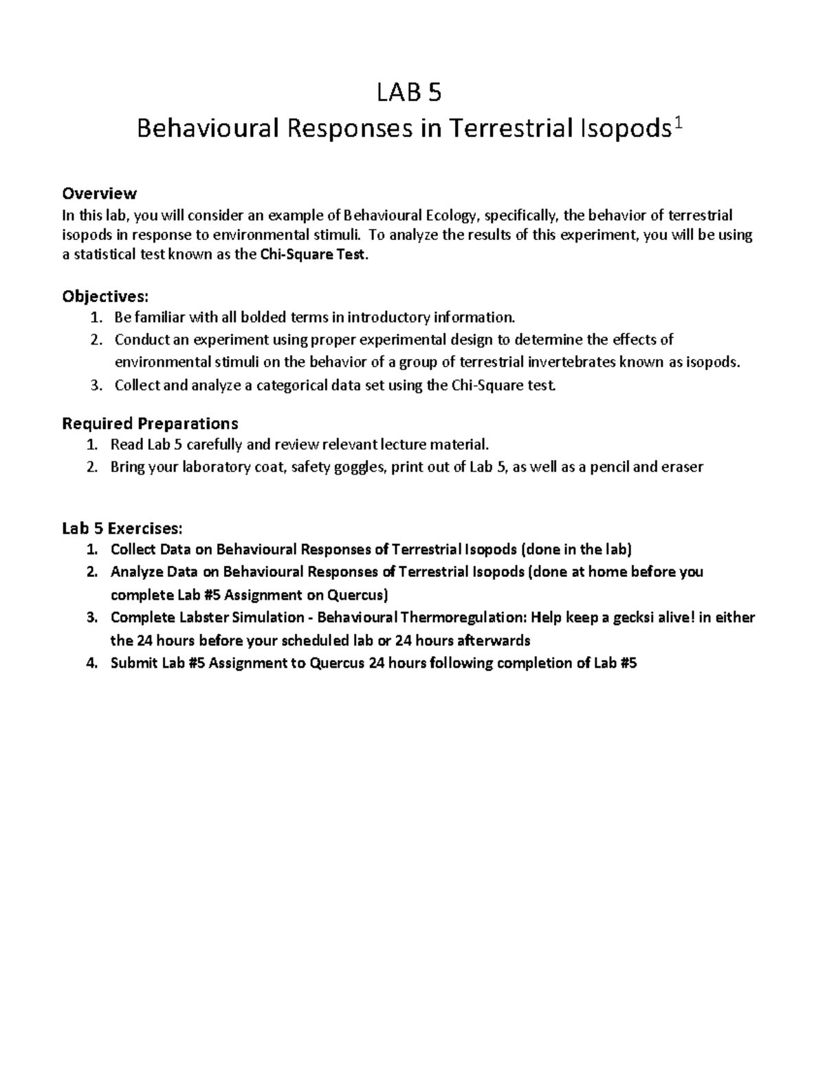 Lab 5 Terrestrial Isopods S2022 I dont have a description for this jus
