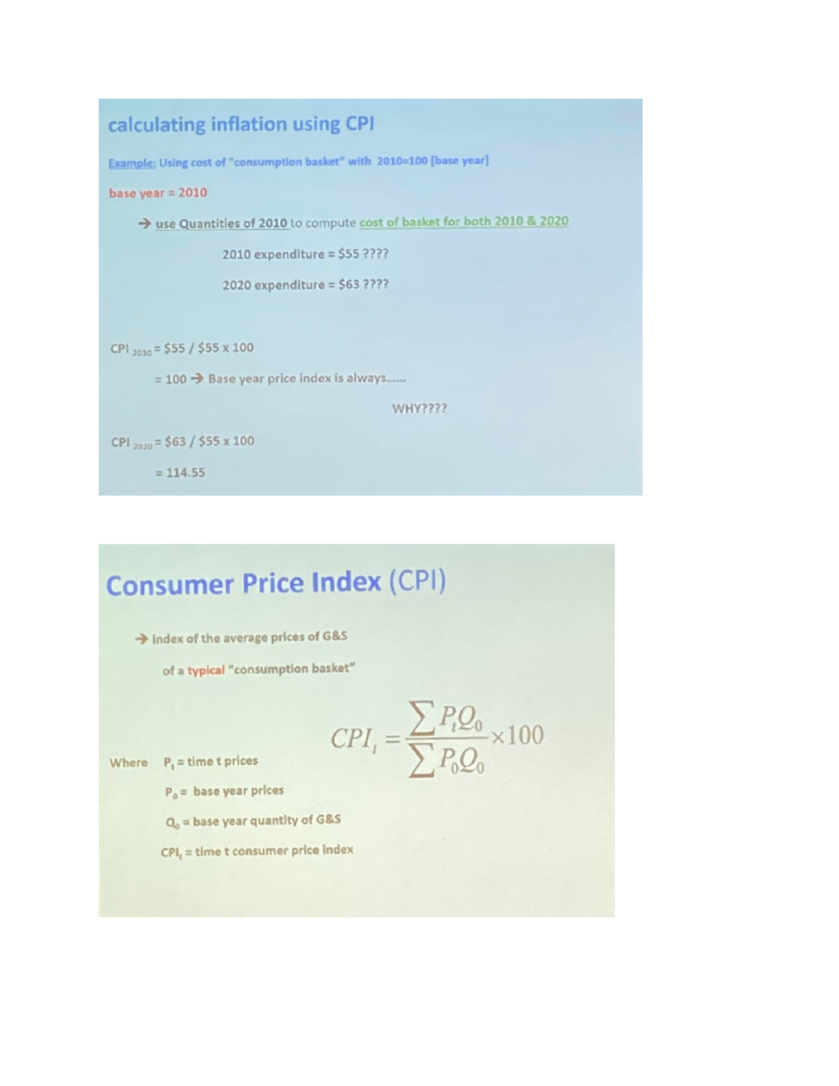 Macro part 2 - Inflation & Purchasing Power Purchasing power of money ...