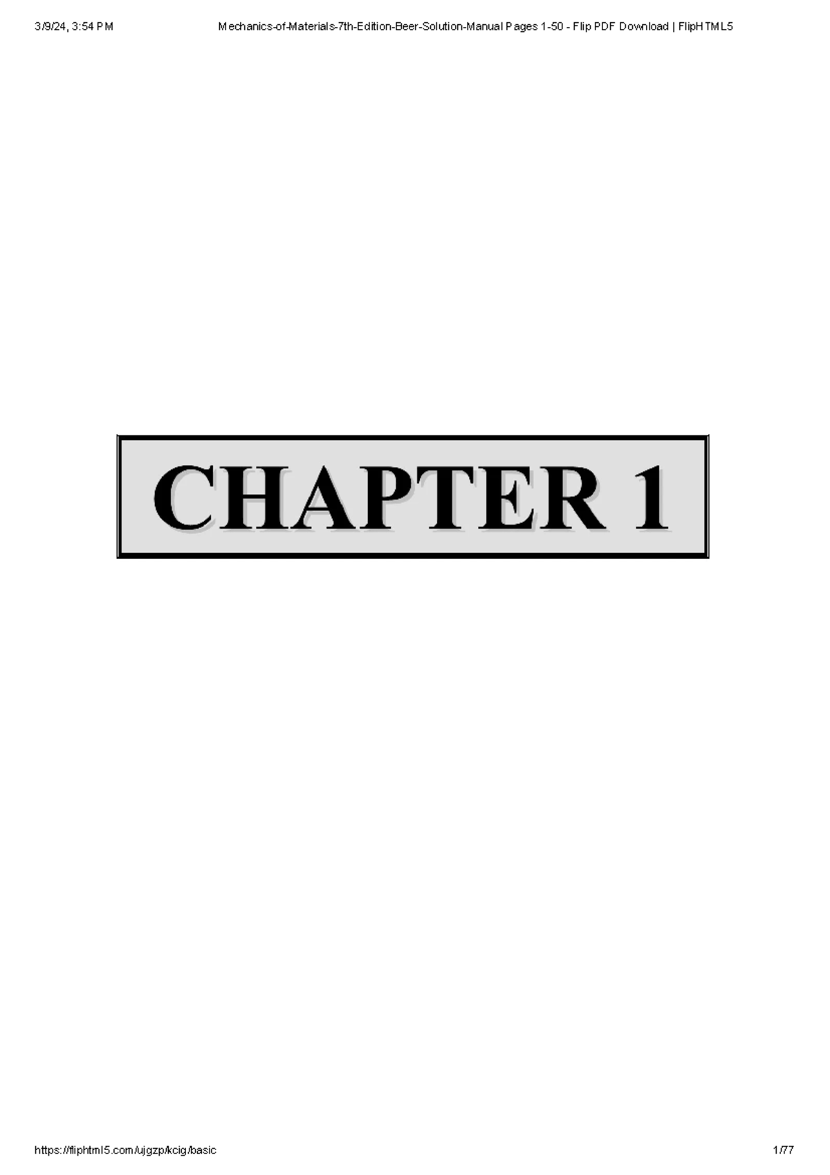Ch1 - Mechanics of Materials - Studocu