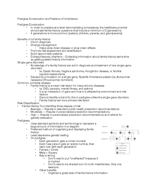 Genetics Notes Experiments Lecture 10 Part 1 Genetic Material