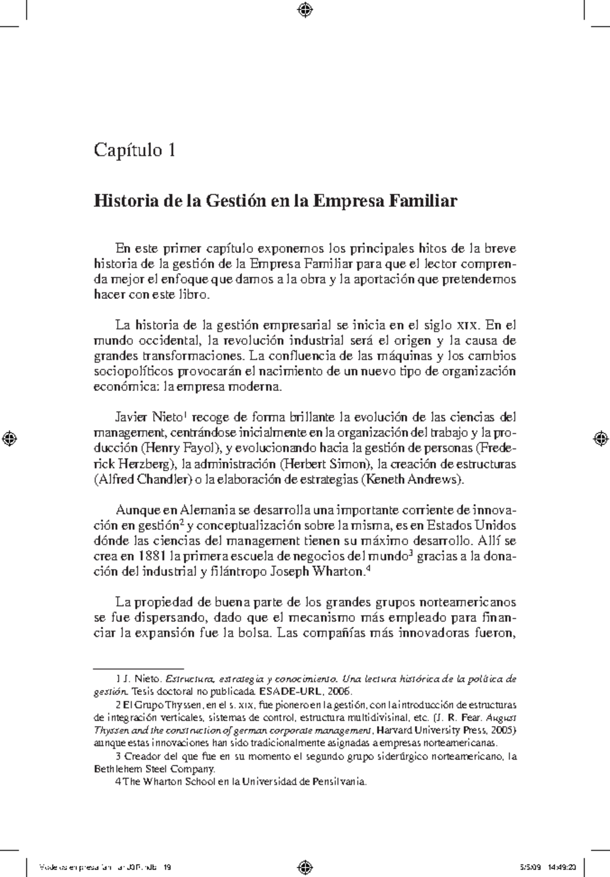 1.-Historia de la gestion de la empresa familiar - Capítulo 1 Historia ...
