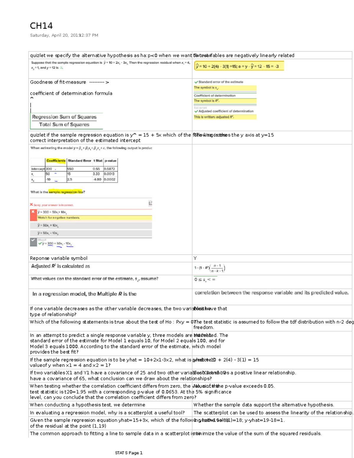 Course Hero Ch - Online Homework assignment for chapter 14 ...