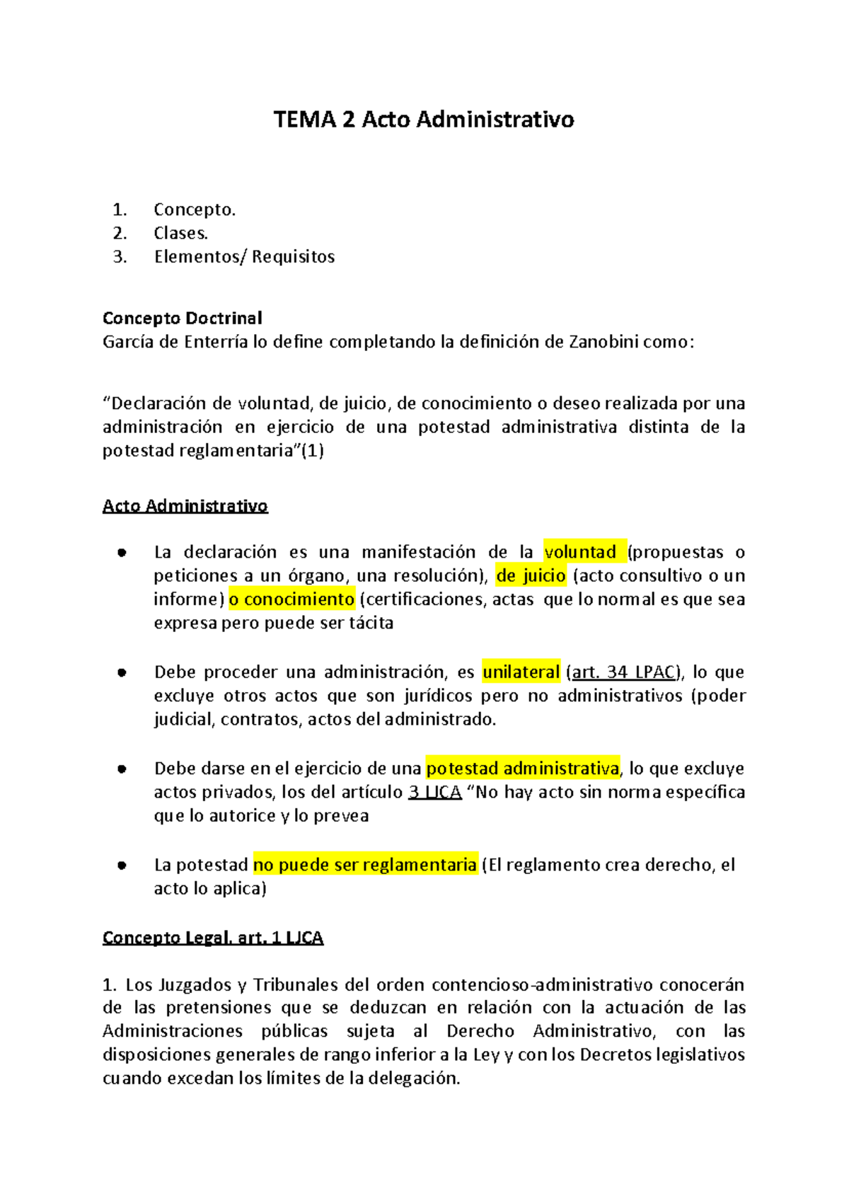 TEMA 2 Acto Administrativo - TEMA 2 Acto Administrativo 1. 2. 3 ...