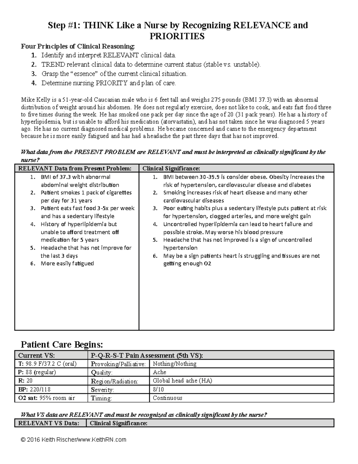 case study hypertension nursing