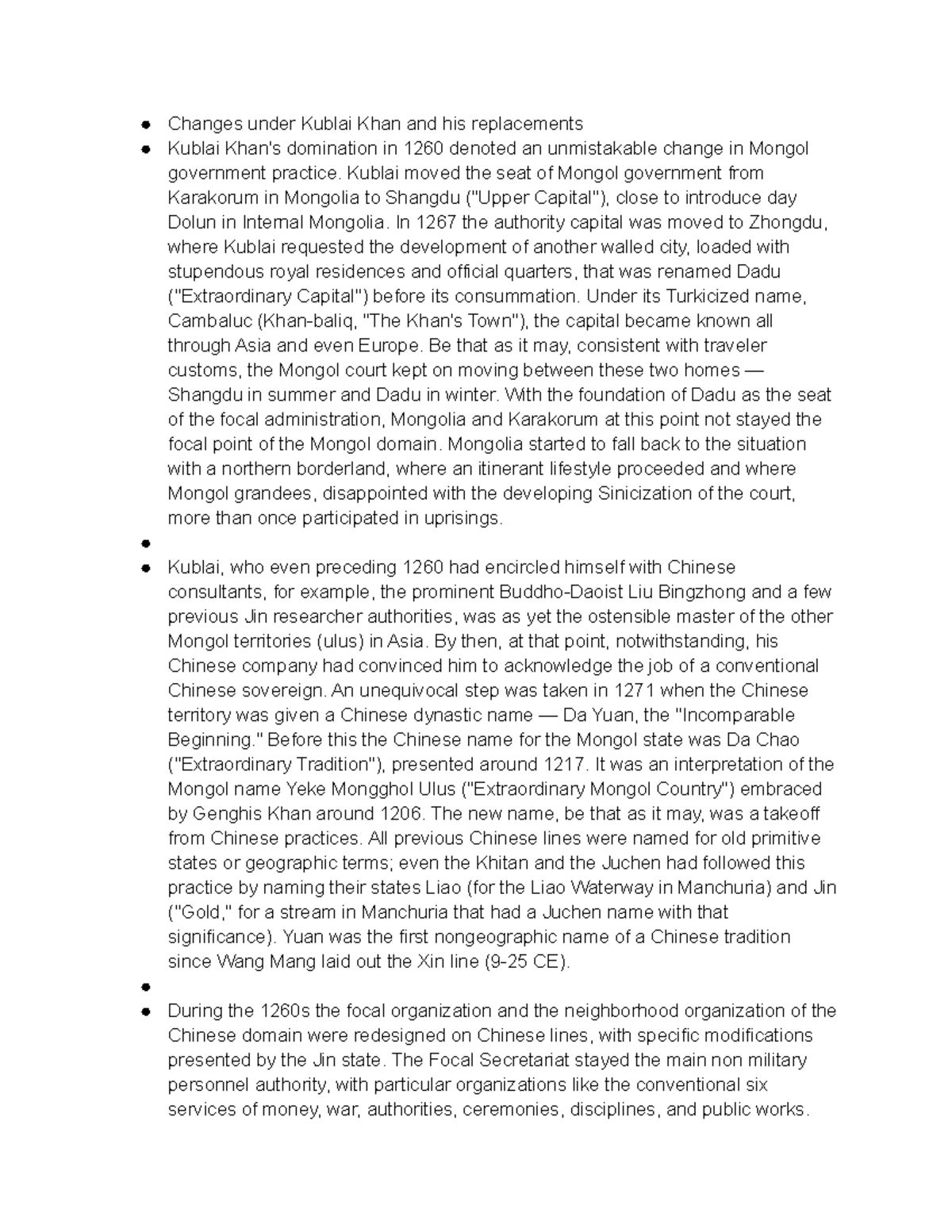 Changes Under Kublai Khan And His Successors Changes Under Kublai   Thumb 1200 1553 