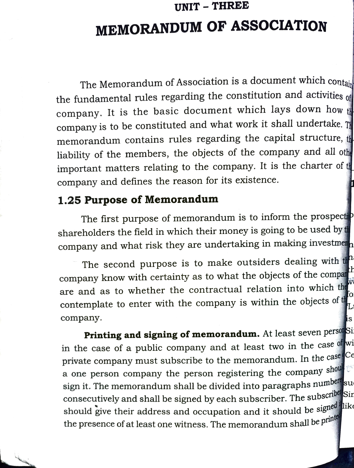 Chap 4 Memorandum Of Association UNIT THREE MEMORANDUM OF   Thumb 1200 1586 