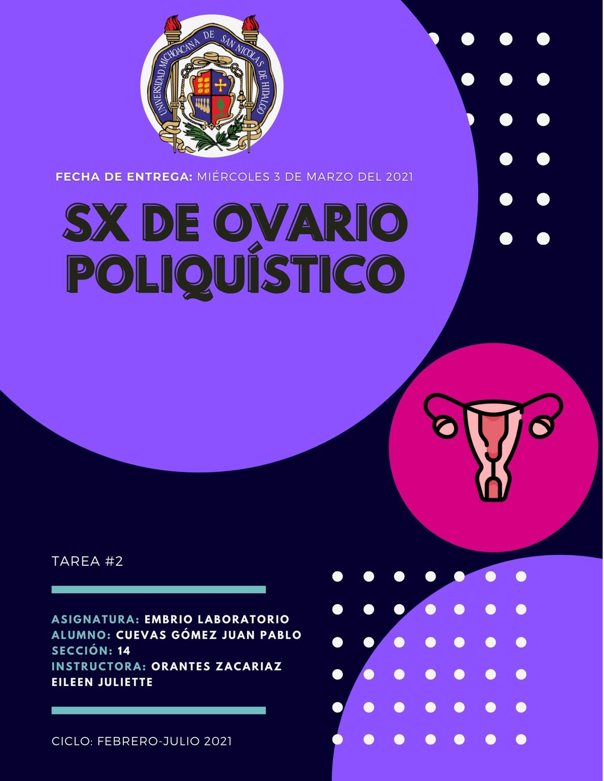 Síndrome Del Ovario Poliquístico En La Presente Investigación Que Tiene Como Objetivo 9448