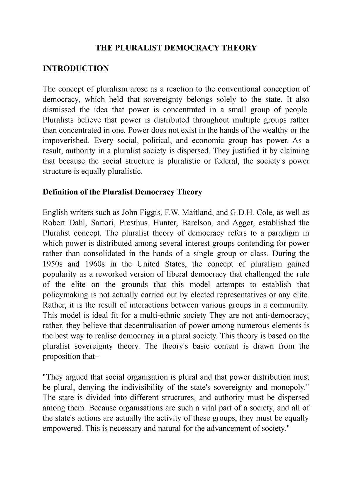 the-pluralist-democracy-theory-the-pluralist-democracy-theory