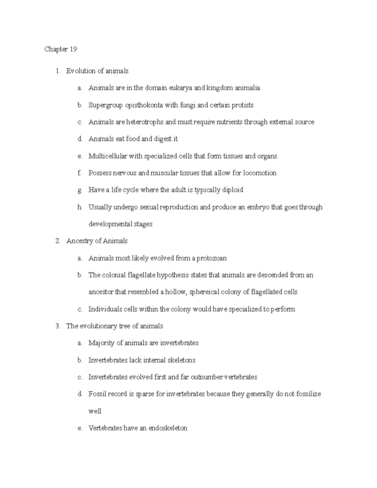 biology-chapter-19-lecture-notes-chapter-19-1-evolution-of-animals-a