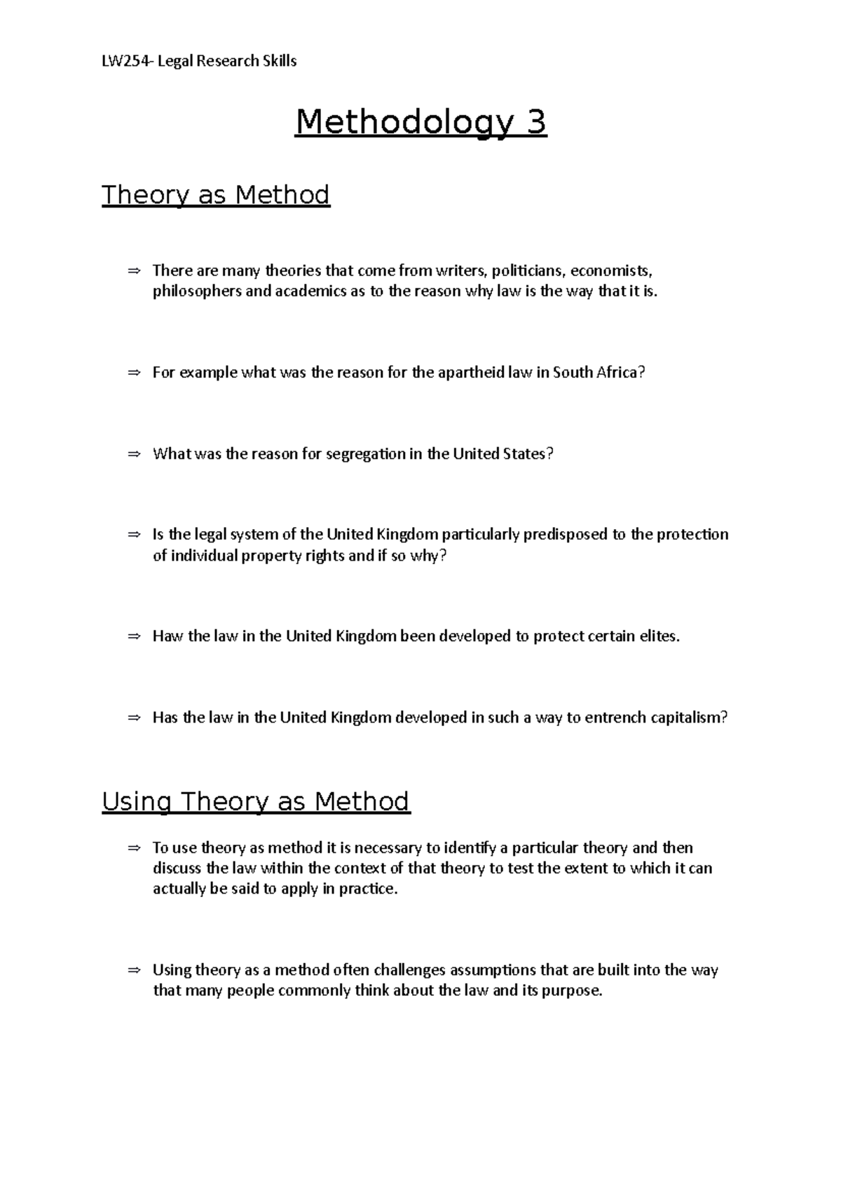 Methodology 3 For Example What Was The Reason For The Apartheid Law 