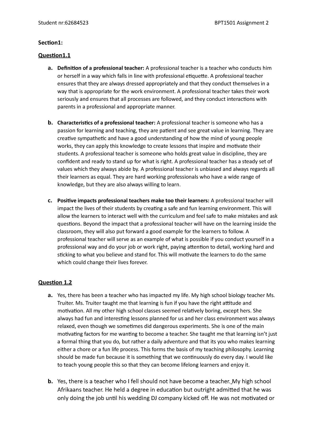 introduction to proof assignment