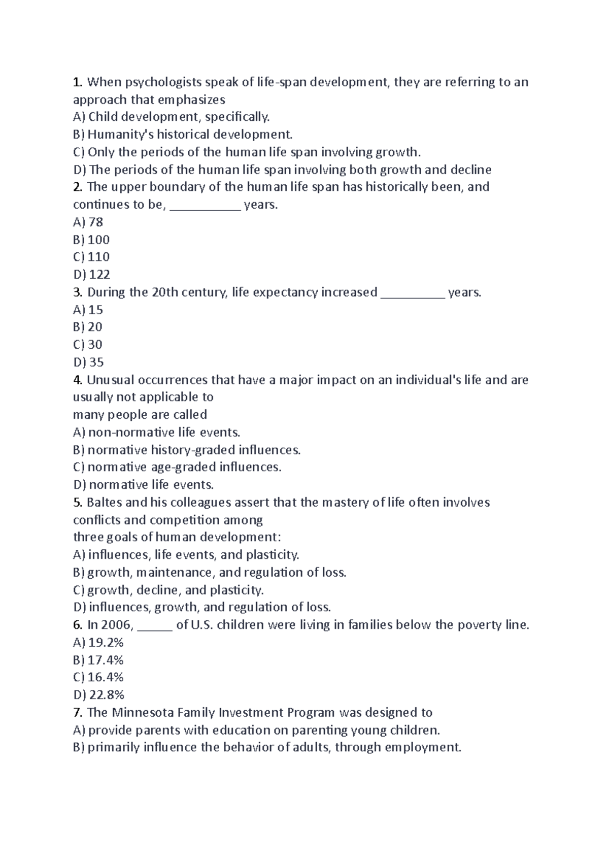 Psyc 2314 Exam 1 Quiz - Motor Work Course - When Psychologists Speak Of ...