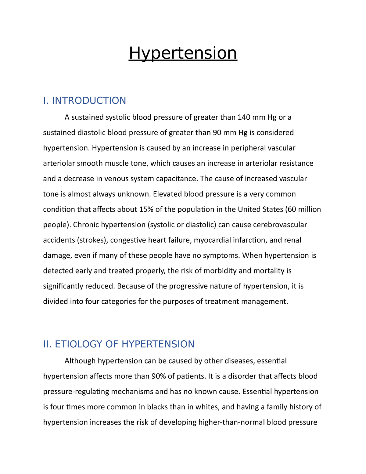 nursing research articles on hypertension