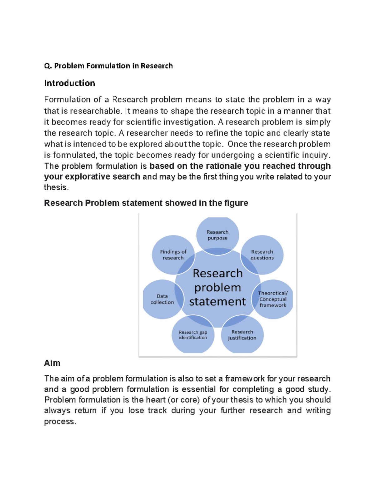 Problem Formulation - THESE NOTES ARE VERY USEFUL IN PREPARING ma NOTES ...