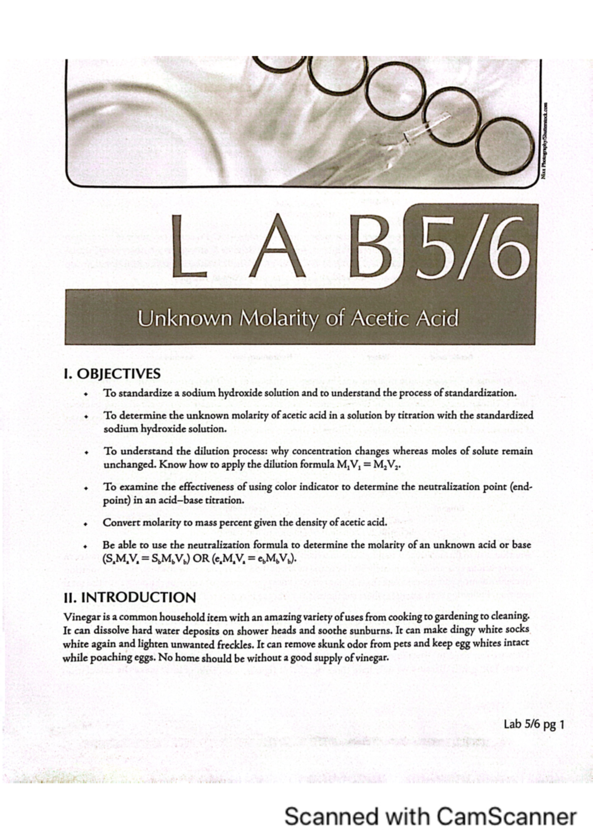 labs for gen chem 1 - CHE 111 - Studocu