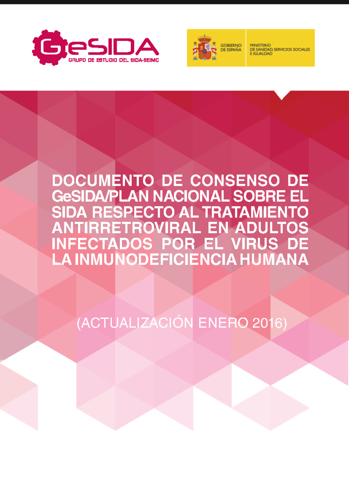 Gesida guiasclinicas 2016 tarv - (ActuAlizAción EnERO 2016) Documento ...