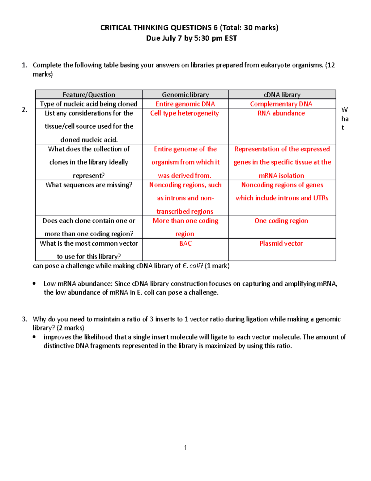 CTQ 6 - lecture notes for critical thinking questions - CRITICAL ...