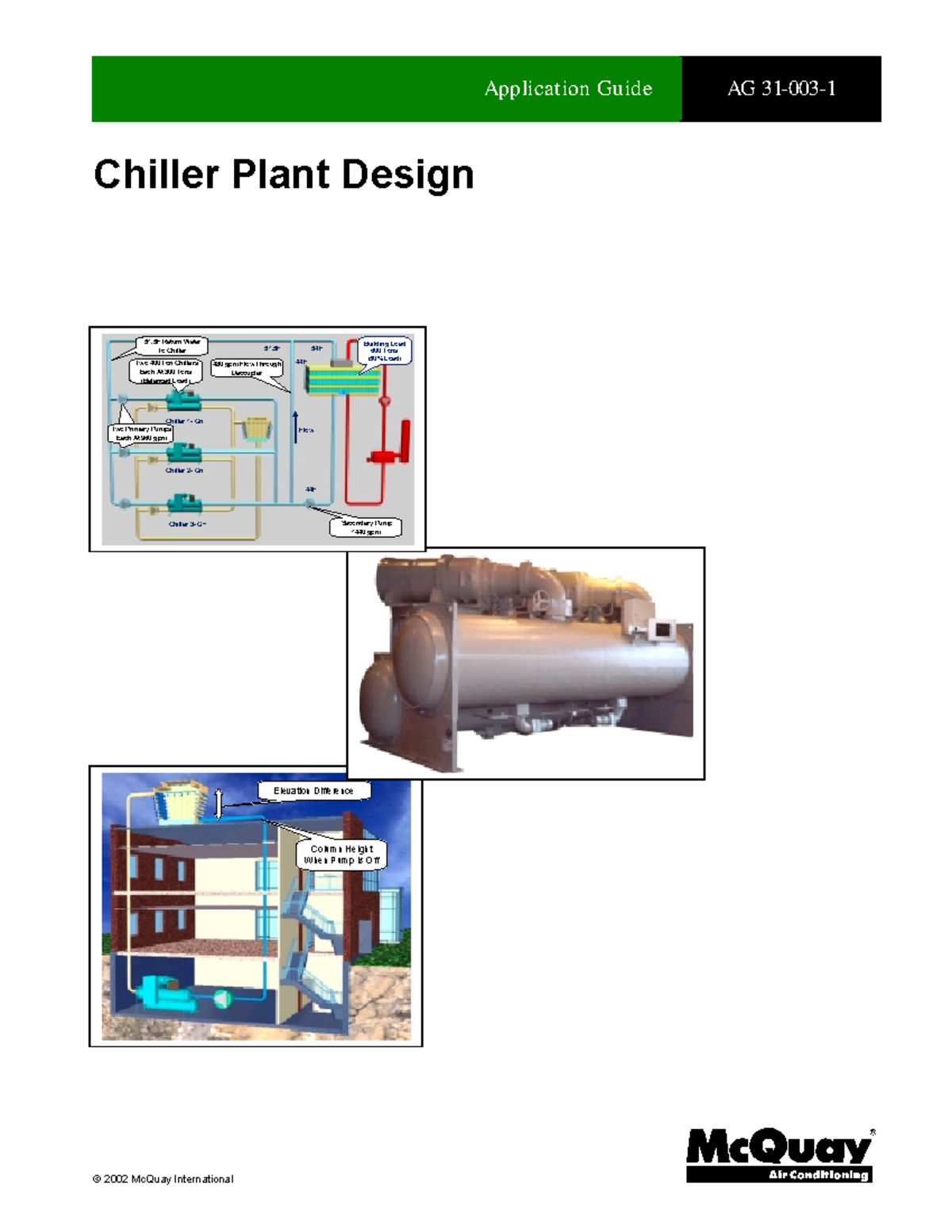 Chiller plant design 1695143822 - Application Guide AG 31-003- © 2002 ...