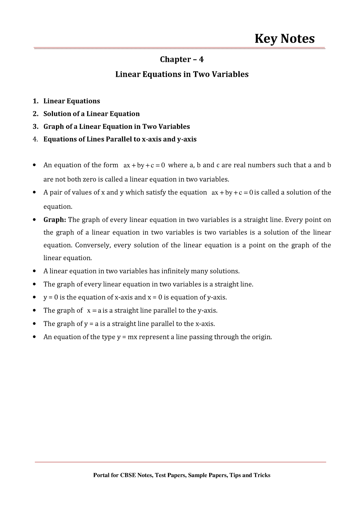 linear-equations-in-2-variables-key-notes-portal-for-cbse-notes-test