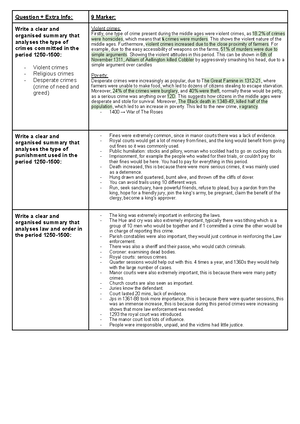 Germany under Nazi's rule - Revision sheets - Unit 1: Democracy to ...