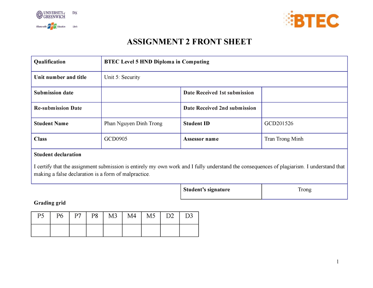 unit 5 security assignment 2