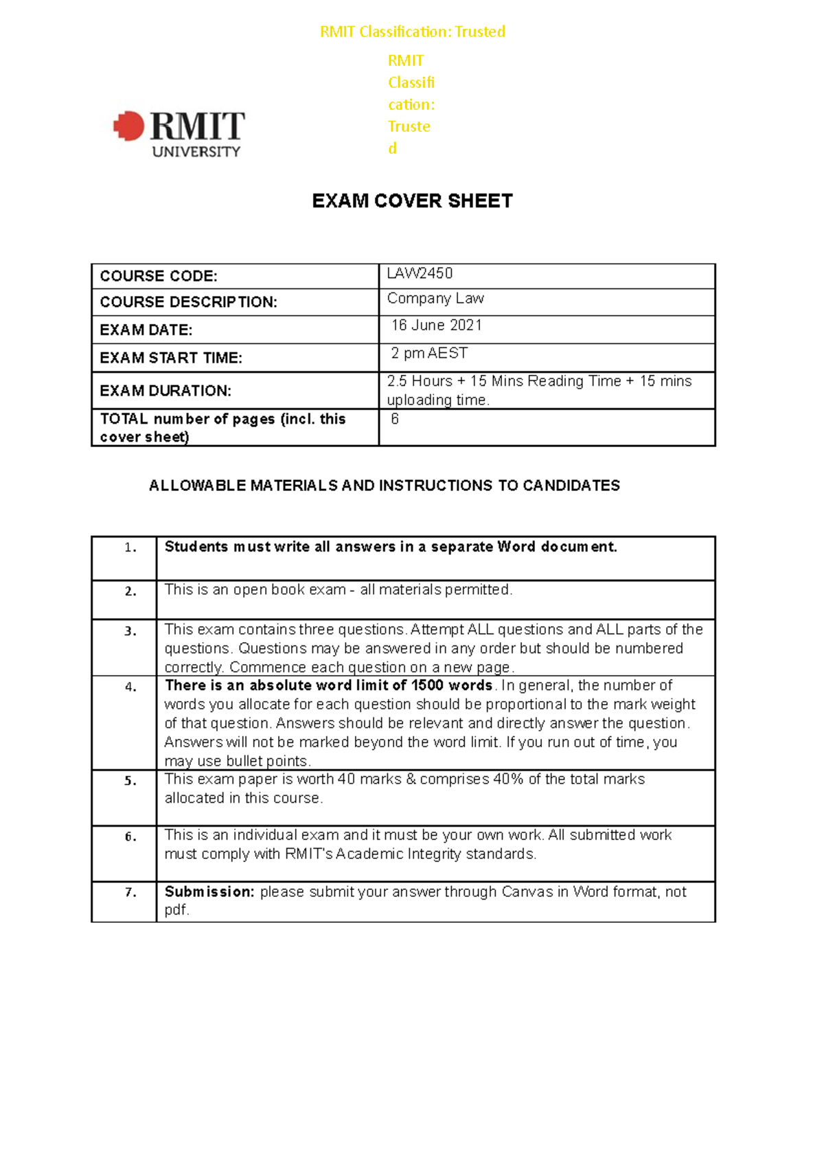 law2450-main-sem-1-2021-exam-cover-sheet-course-code-law-course