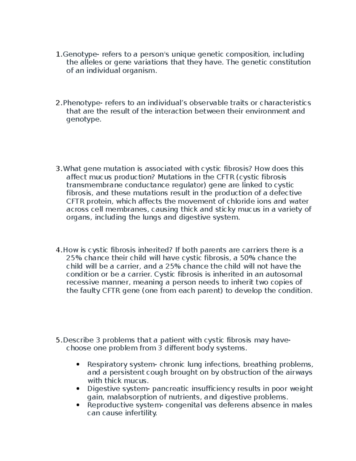 case study genetics