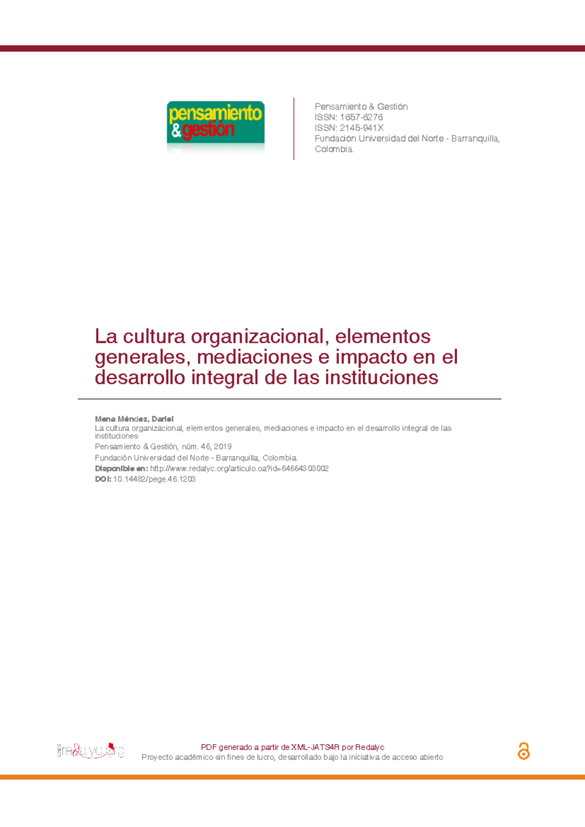 2 - Libro cultura organizacional y elementos - PDF generado a partir de ...