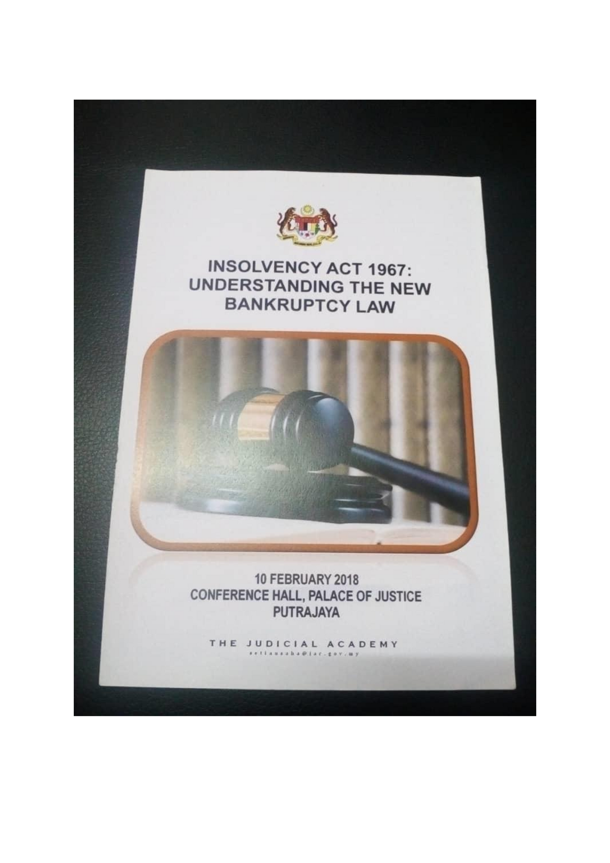 Understanding Insolvency ACT 1967 IN Malaysia Conference 2018 ...