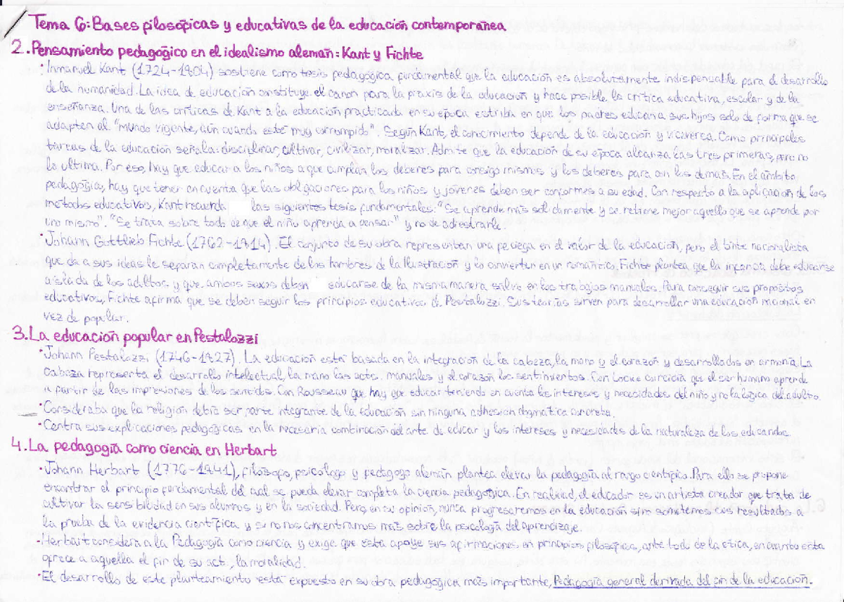 Tema 6 Resumen Historia De La Educacion De La Grecia Clasica A La Educacion Contemporanea Studocu