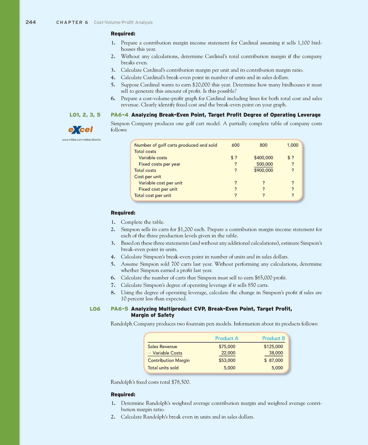 Managerial Accounting-92 - # % & /G