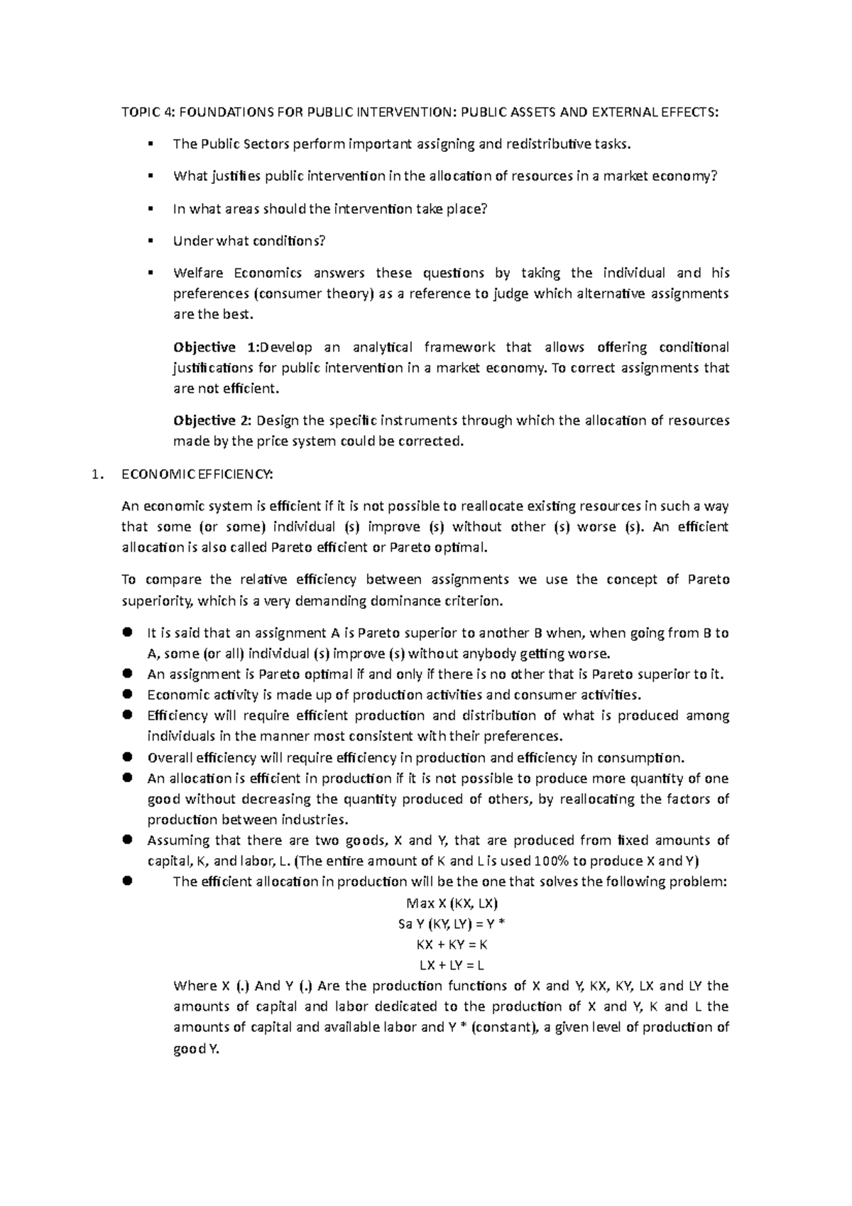 Lesson 13 Economic Regulation TOPIC 4 FOUNDATIONS FOR PUBLIC