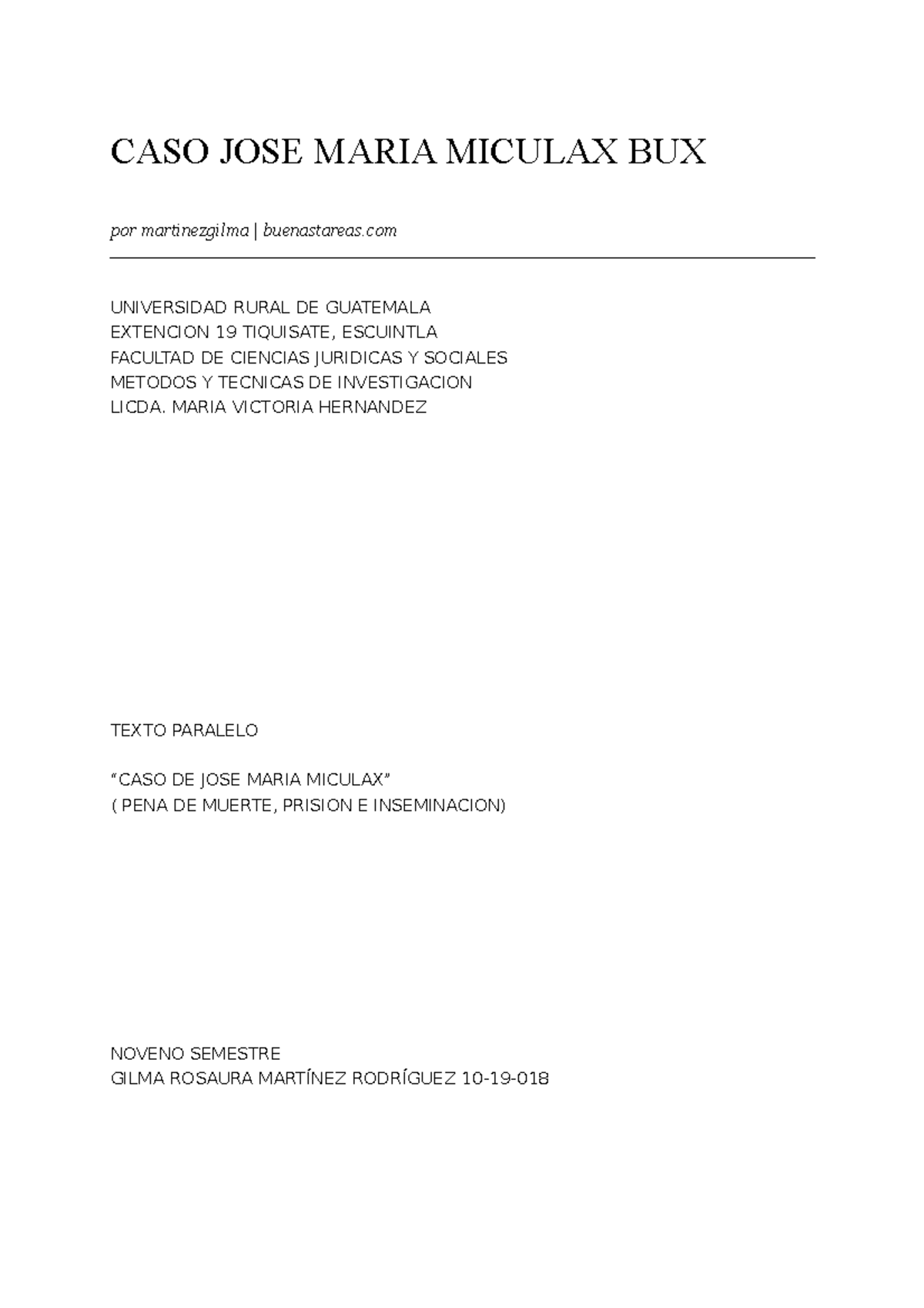 CASO JOSE Maria Miculax BUX-09 03 2015 - CASO JOSE MARIA MICULAX BUX ...