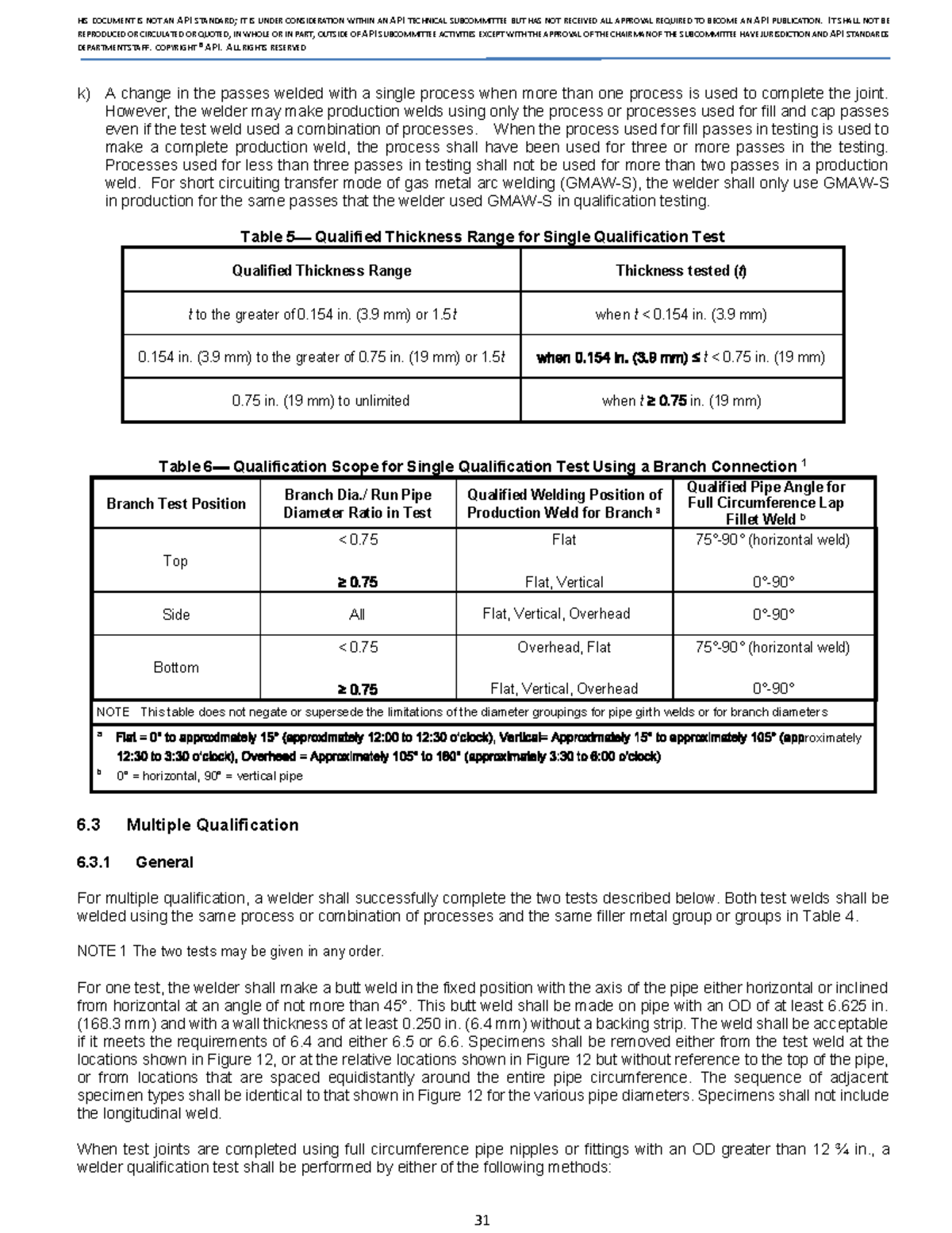 Posiciones api 1104 - rnrnry - HIS DOCUMENT IS NOT AN API STANDARD; IT ...