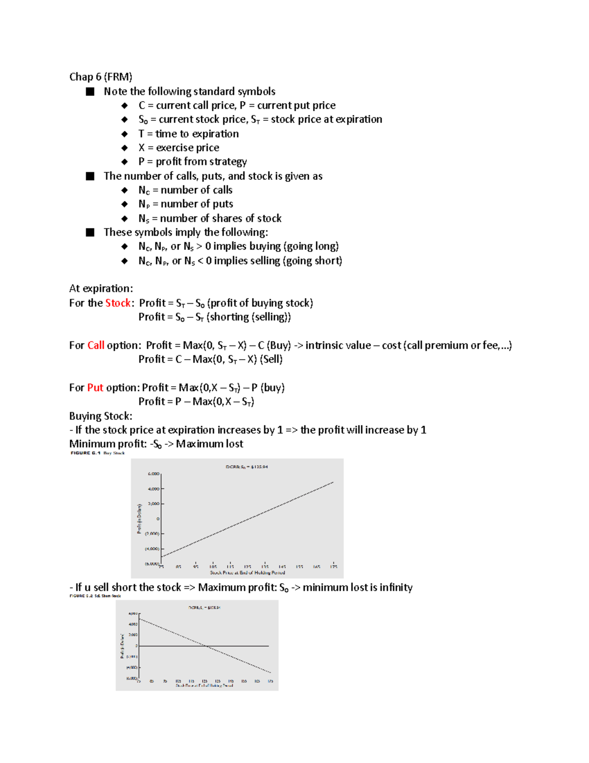 Chap 6 - chap 6 - Chap 6 (FRM) Note the following standard symbols C ...