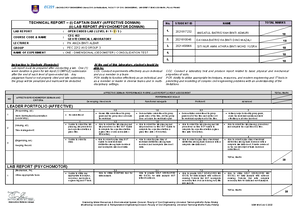 Compression and flexural test of timber - LABORATORY REPORT Course Name ...