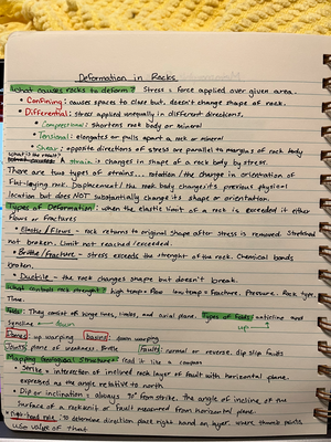 Weathering and Soils Notes - GEY 102N - Studocu