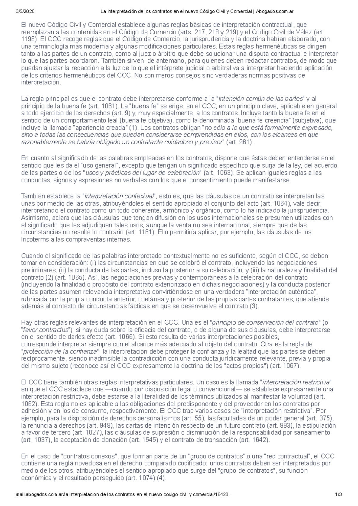 la-interpretaci-n-de-los-contratos-en-el-nuevo-c-digo-civil-y-comercial