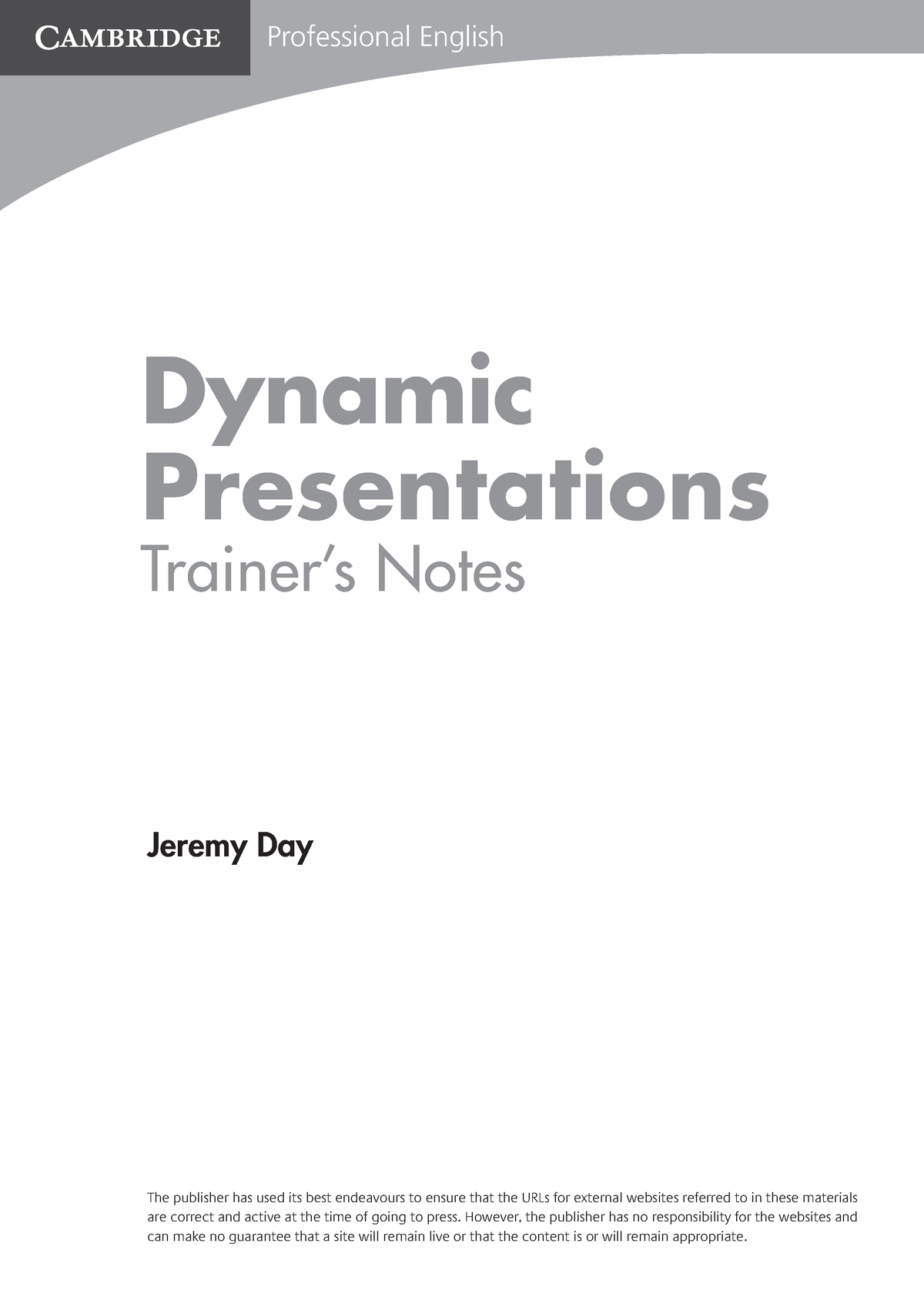 dynamic presentation answers