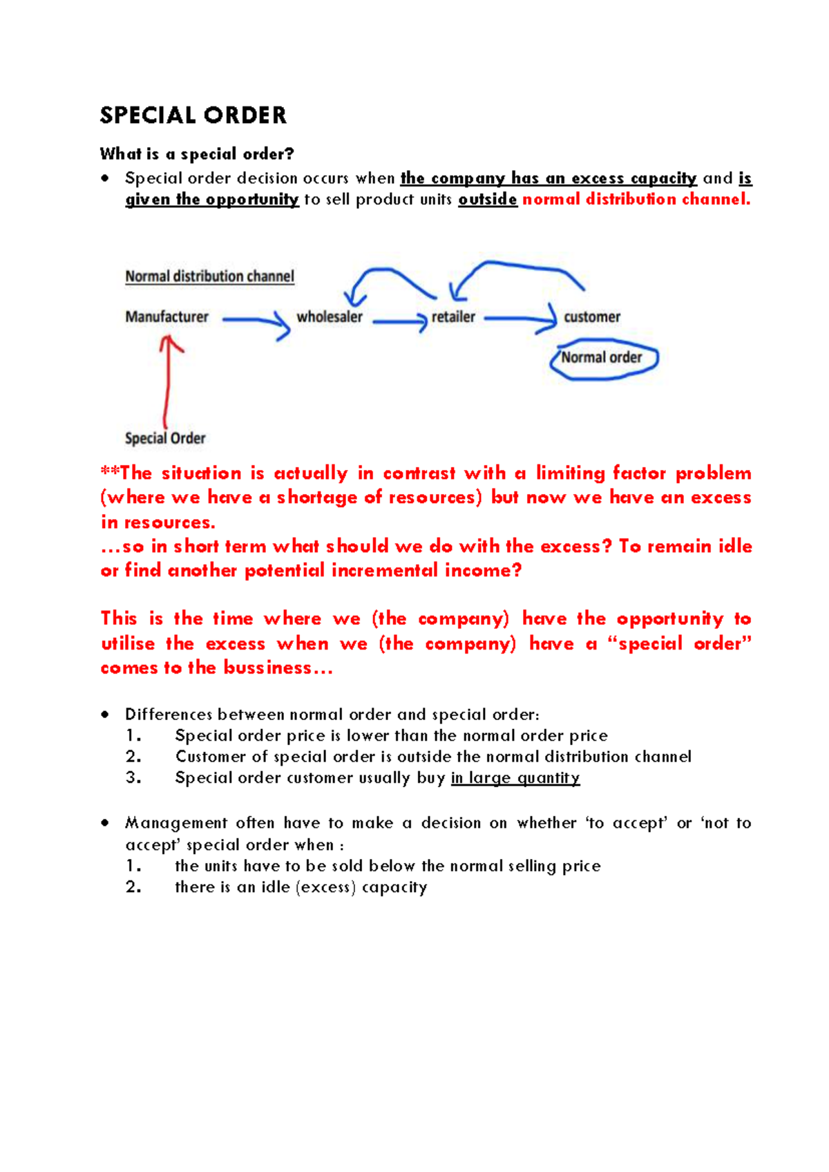ODL Special Order Degree Hands ON - SPECIAL ORDER What is a special ...