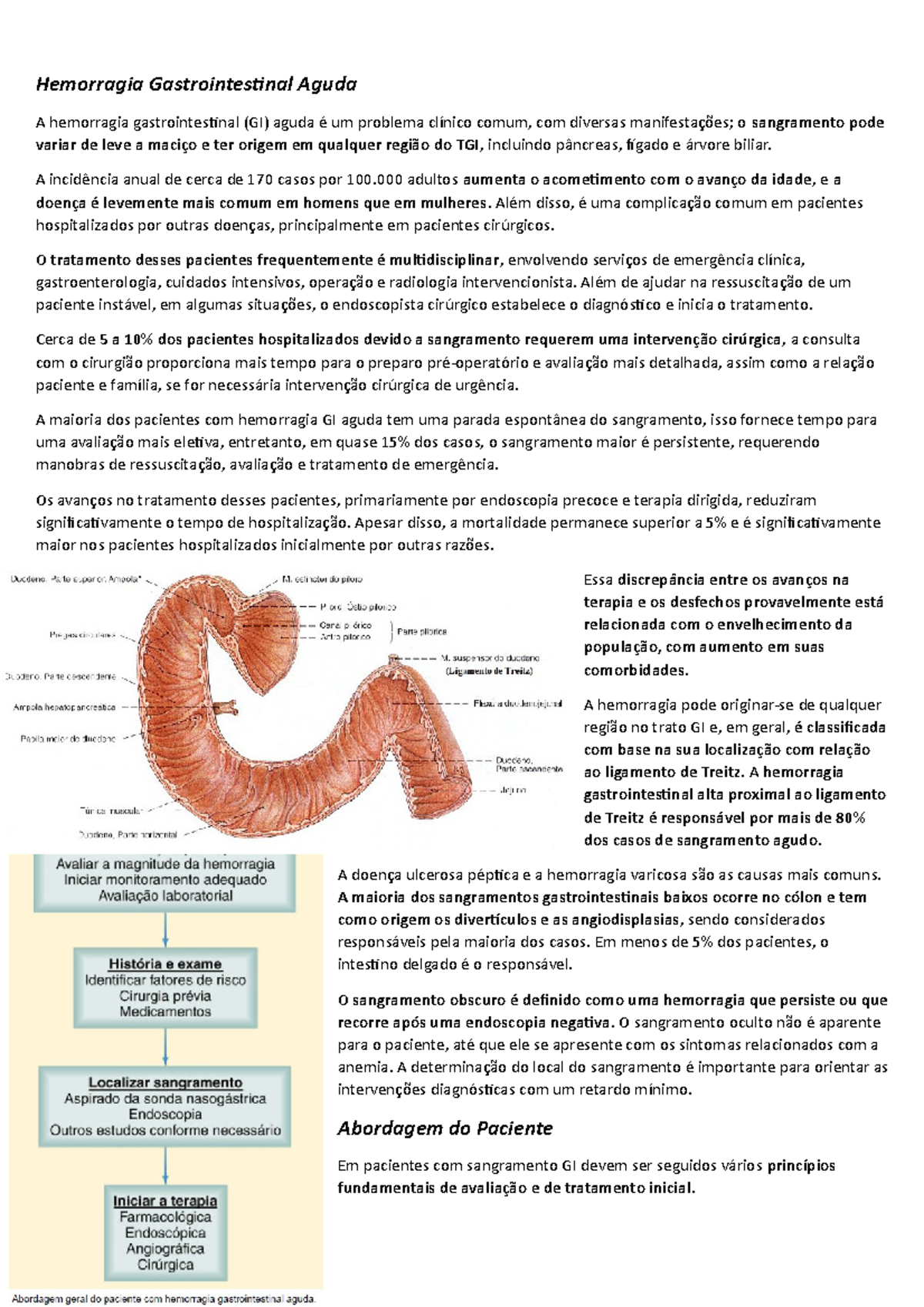 Hemorragia Digestiva Baixa - Hemorragia Gastrointestinal Aguda A ...