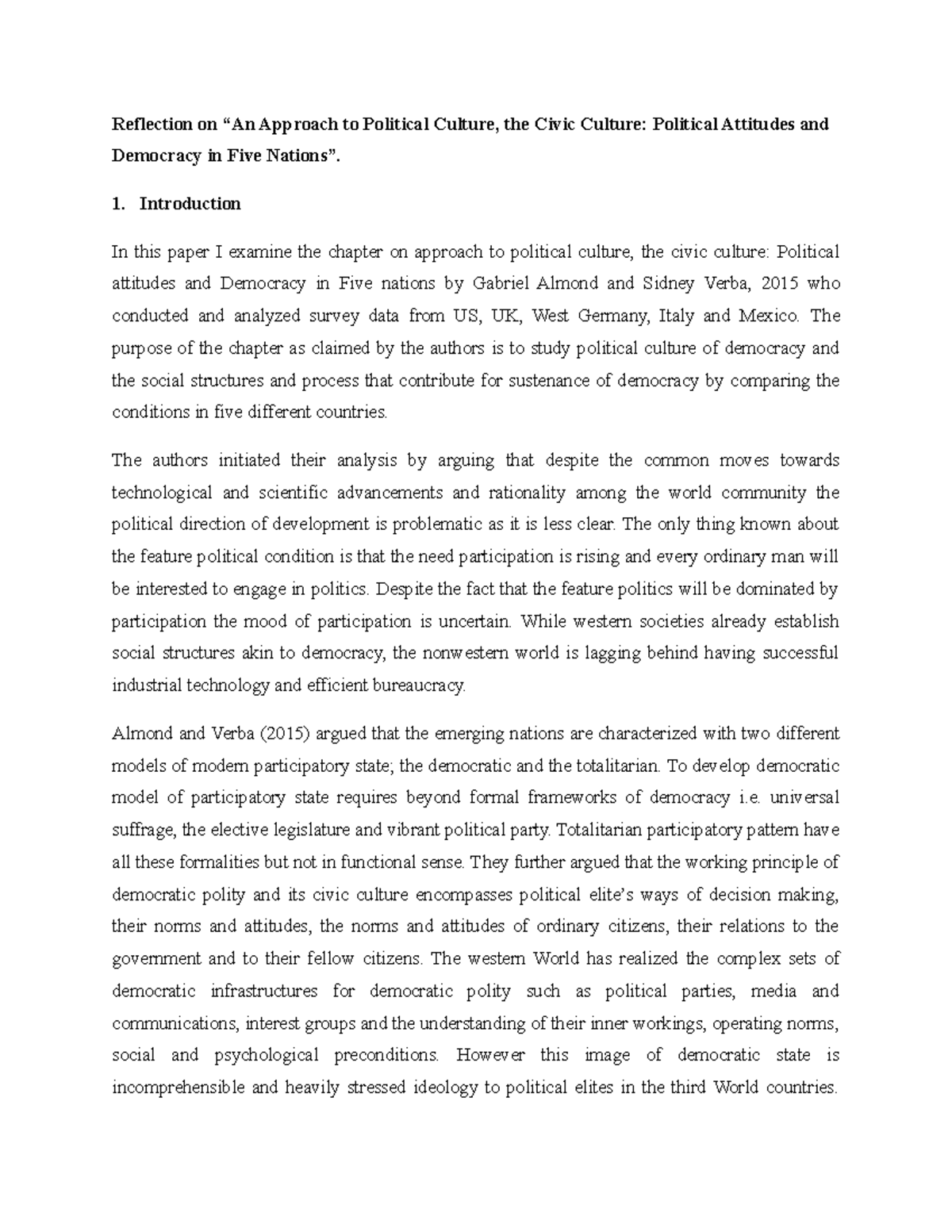 Essay questions about understanding culture, society and politics image