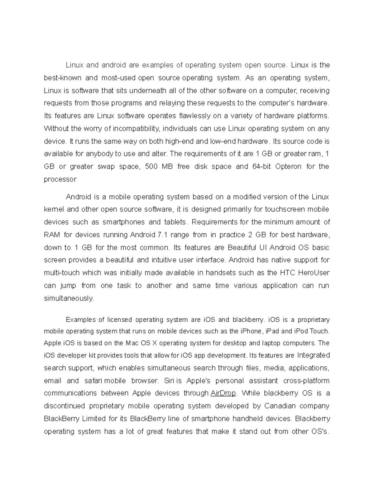 Mark john orata OS - this about the assignment about operating systems ...