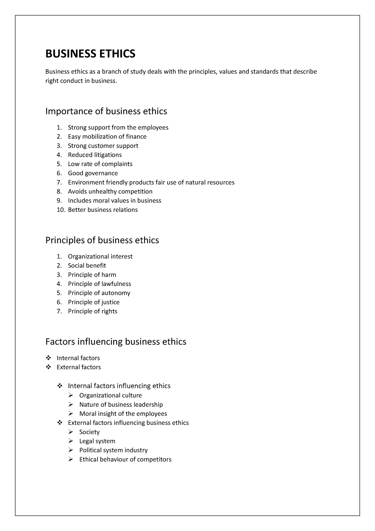 Business Ethics Study Well BUSINESS ETHICS Business Ethics As A   Thumb 1200 1697 